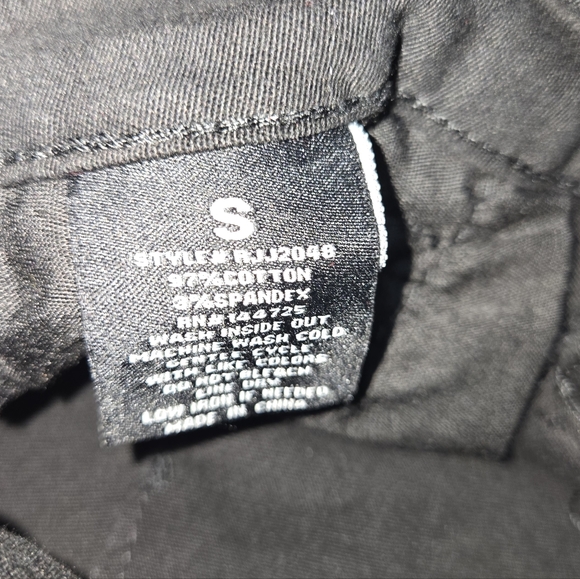 American Bazi Women's S Black High Waisted Cargo Pants - Picture 8 of 12